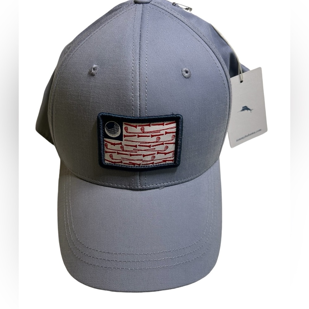 Tommy Bahama Men's Gray Golf Hat Adjustable SnapBack Cap One Size